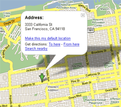 Image: Google My Business, Maps, Pins, Company Information